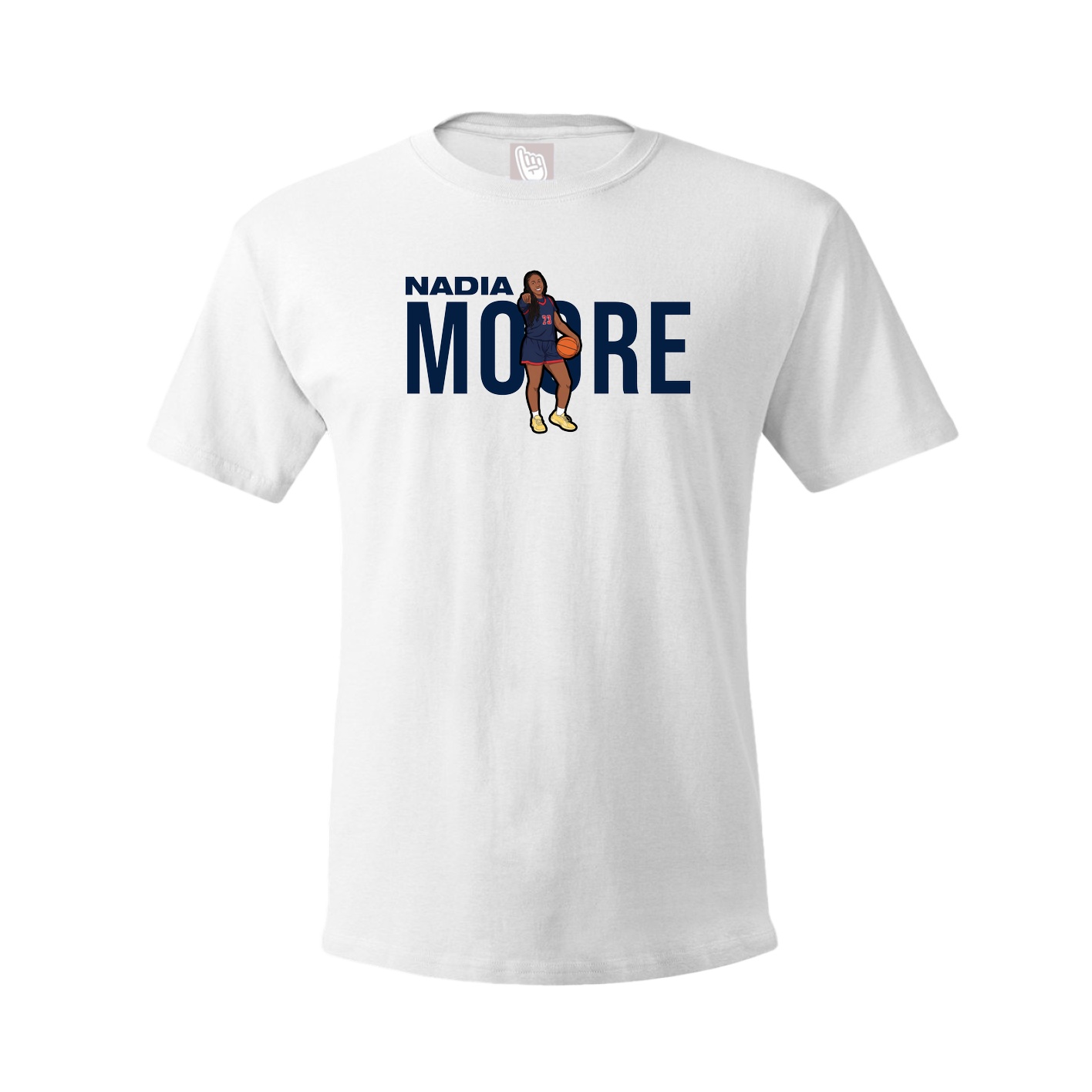 Youth Tee — Player Name in White