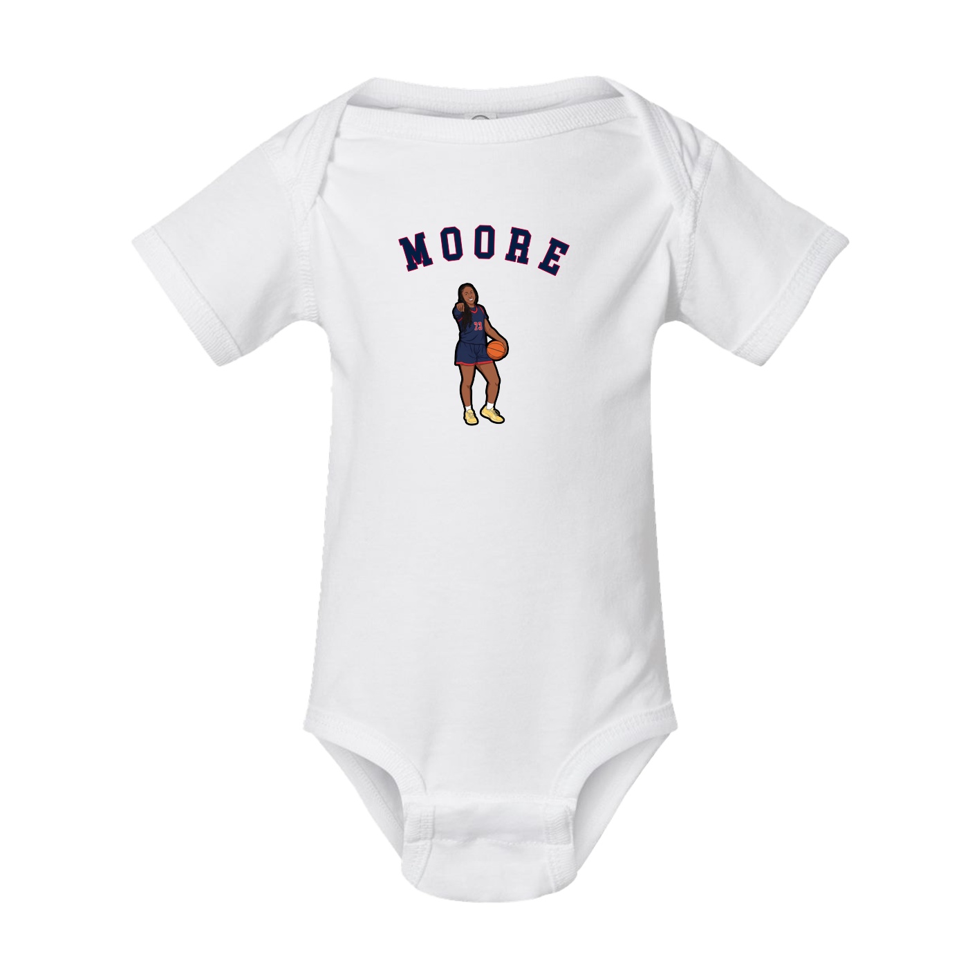Baby Onesie — Shirsey Arch in White