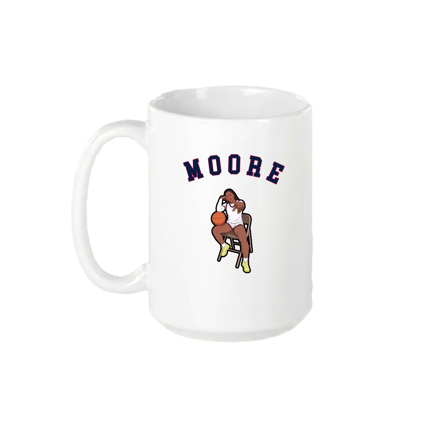 15oz Coffee Mug — Shirsey Arch in White