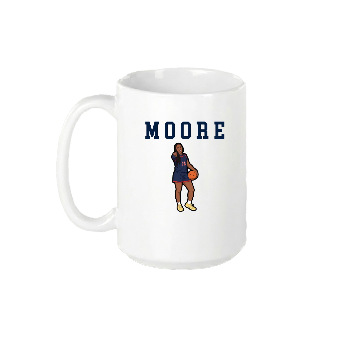 15oz Coffee Mug — Shirsey in White