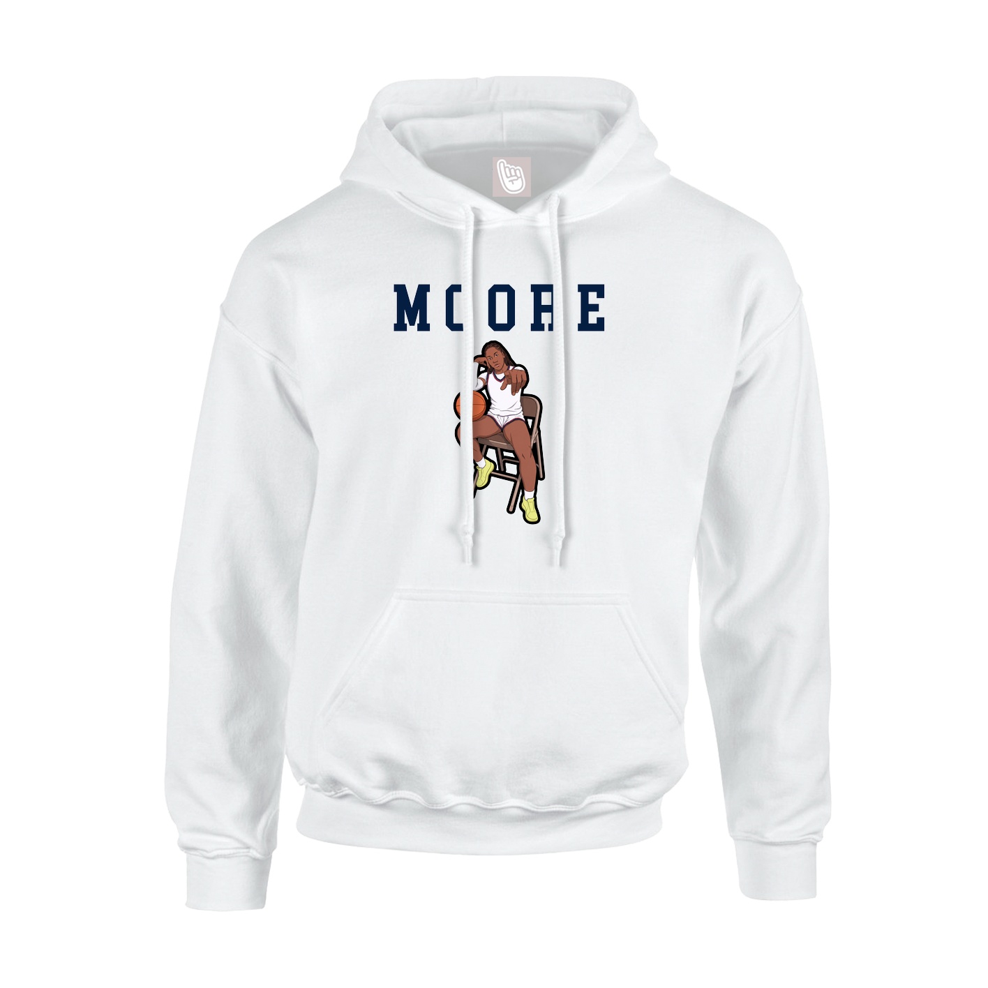 Youth Hoodie — Shirsey in White