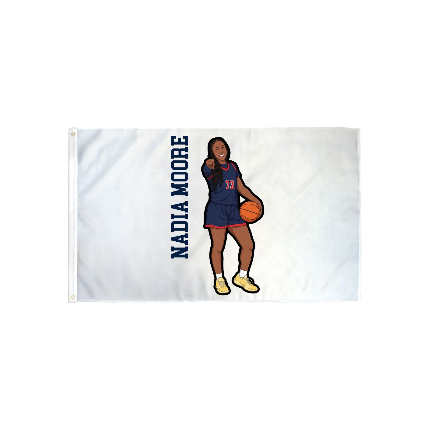 3x5 Flag — Name Vertical in Classic