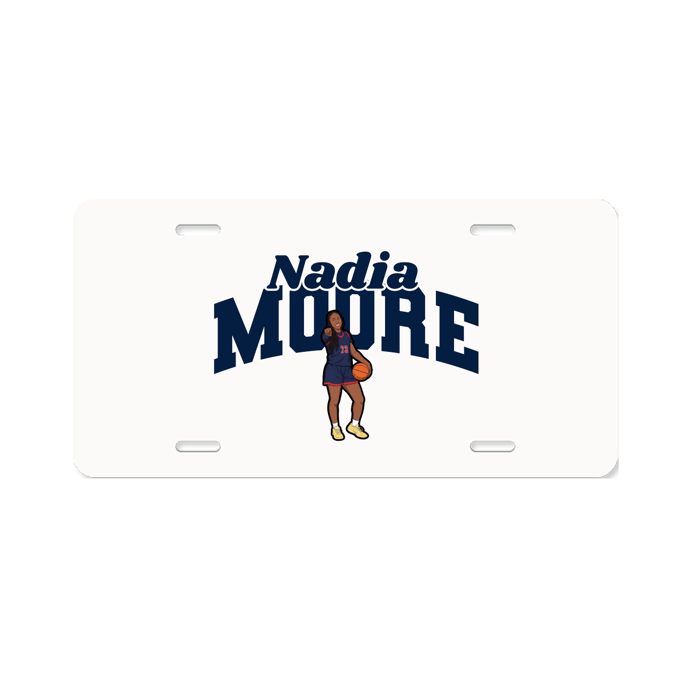 License Plate — Signature Arch in Classic