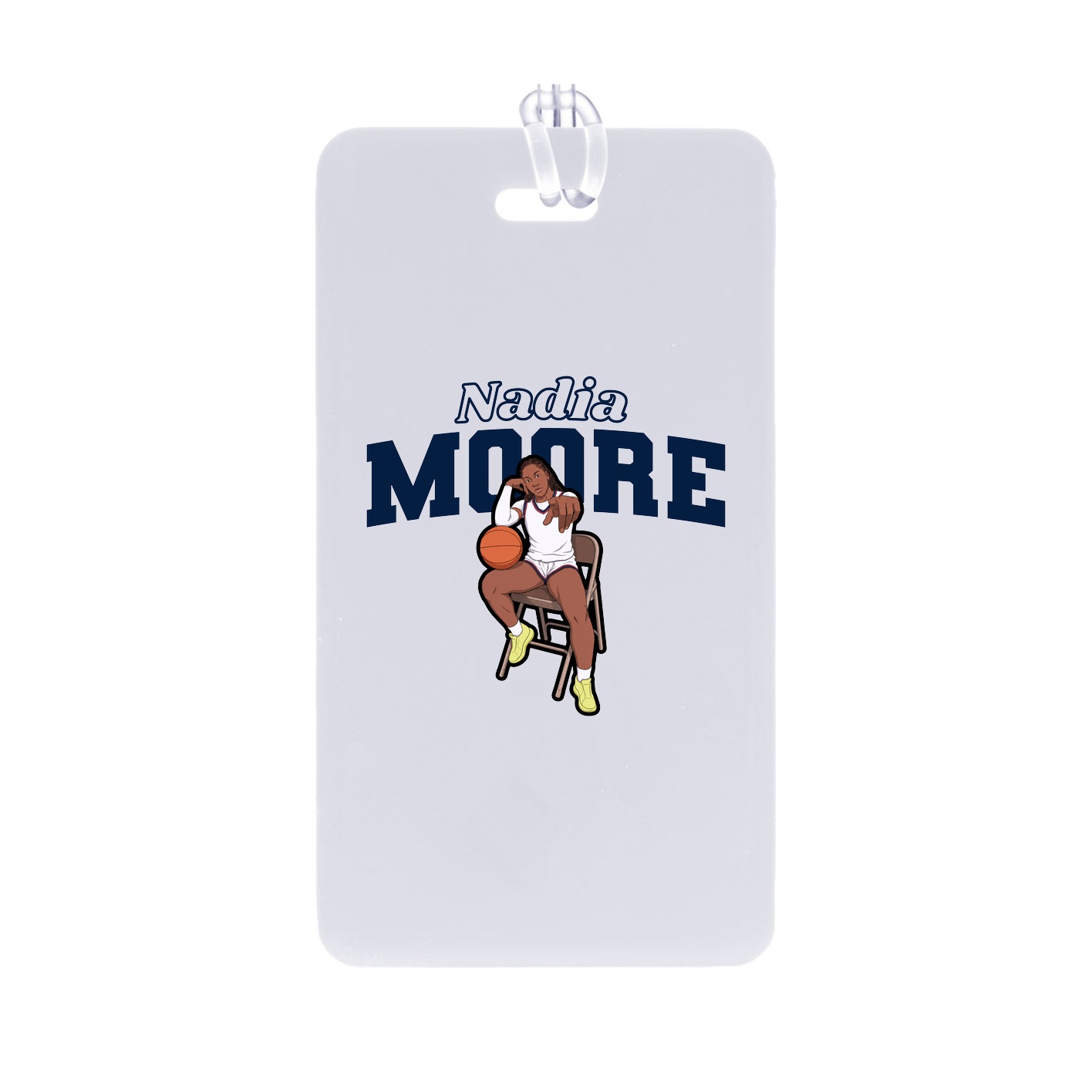 Bag Tag — Name Arch in Classic