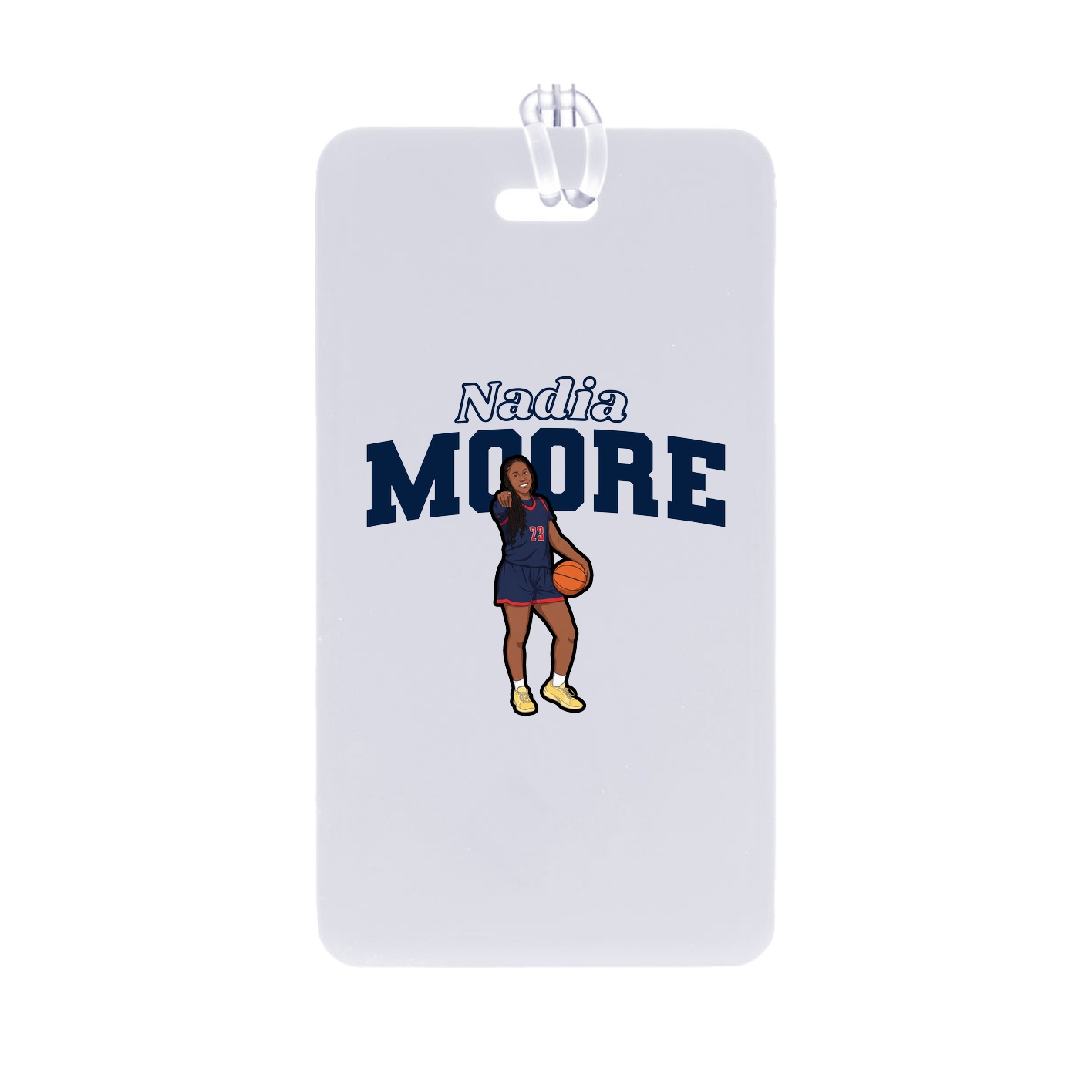 Bag Tag — Name Arch in Classic