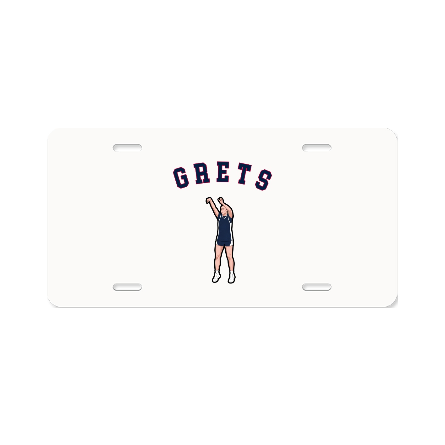 License Plate — Shirsey Arch in Classic