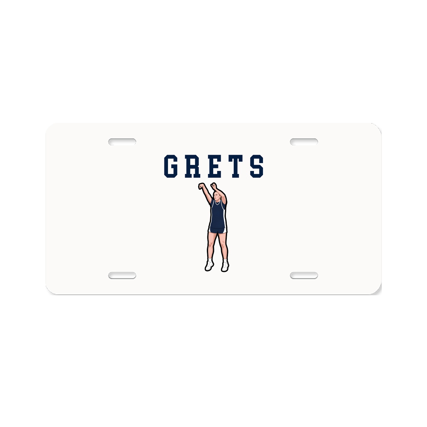 License Plate — Shirsey in Classic