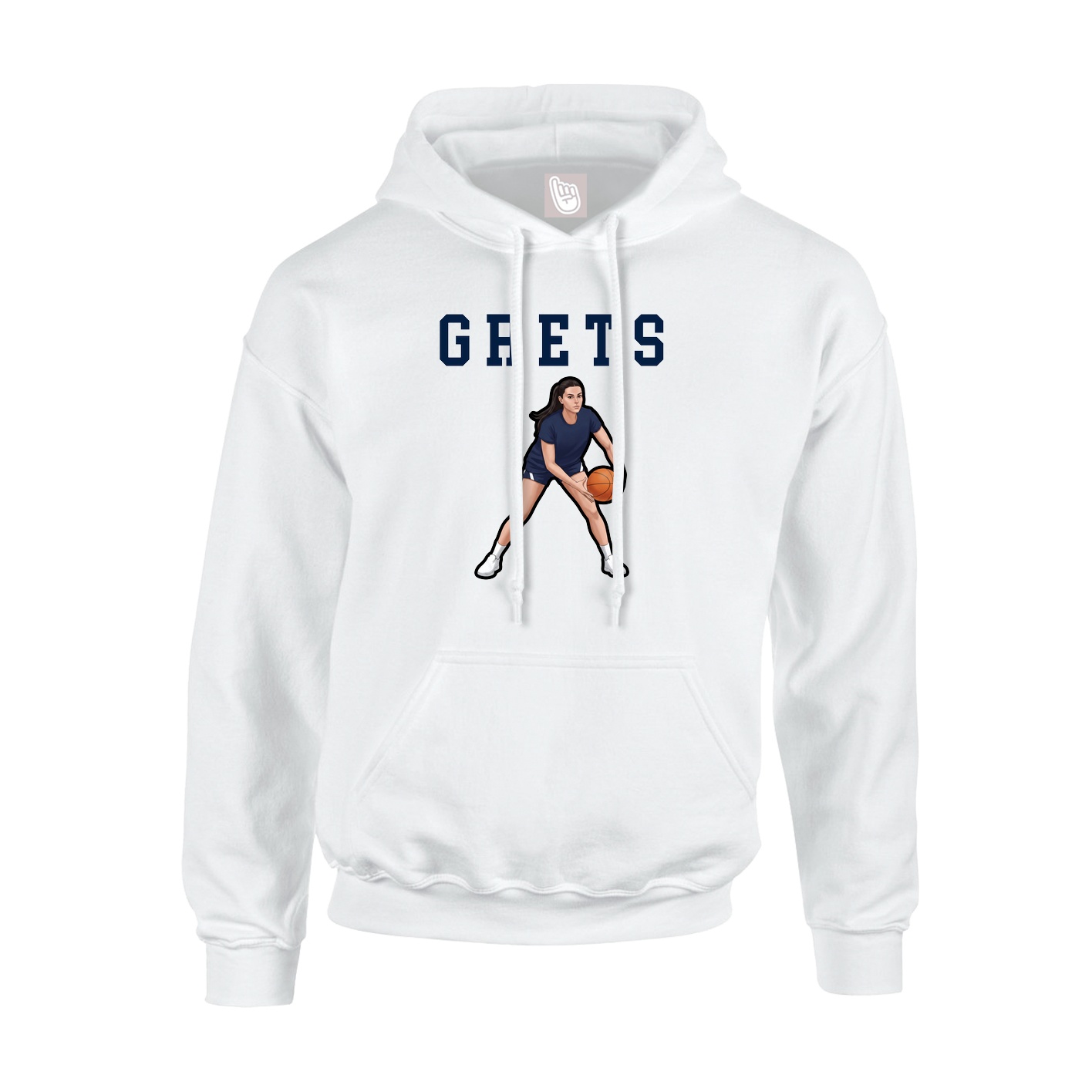 Youth Hoodie — Shirsey in White