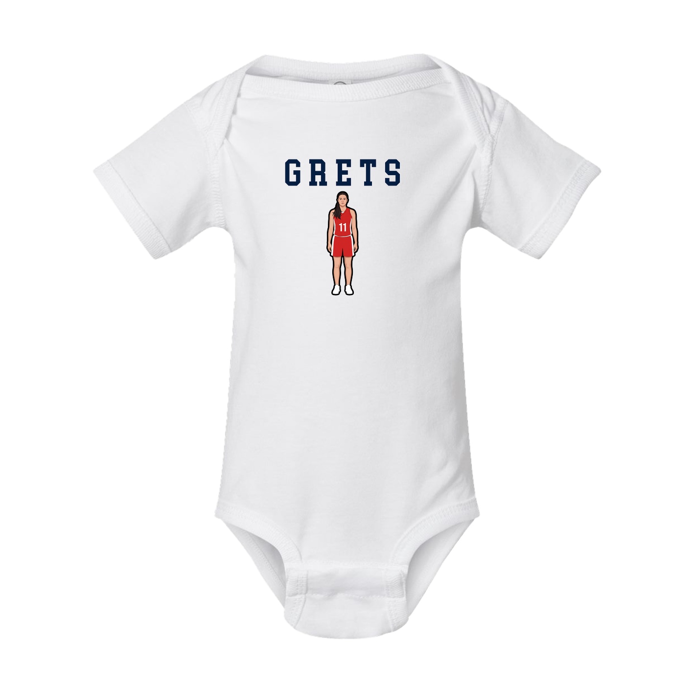 Baby Onesie — Shirsey in White