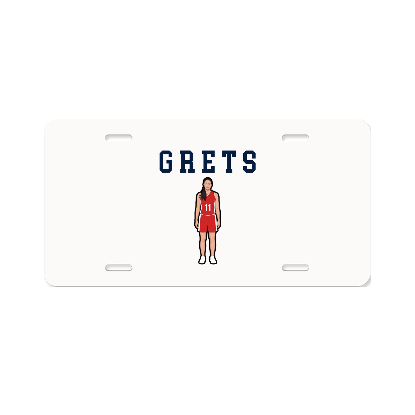 License Plate — Shirsey in Classic