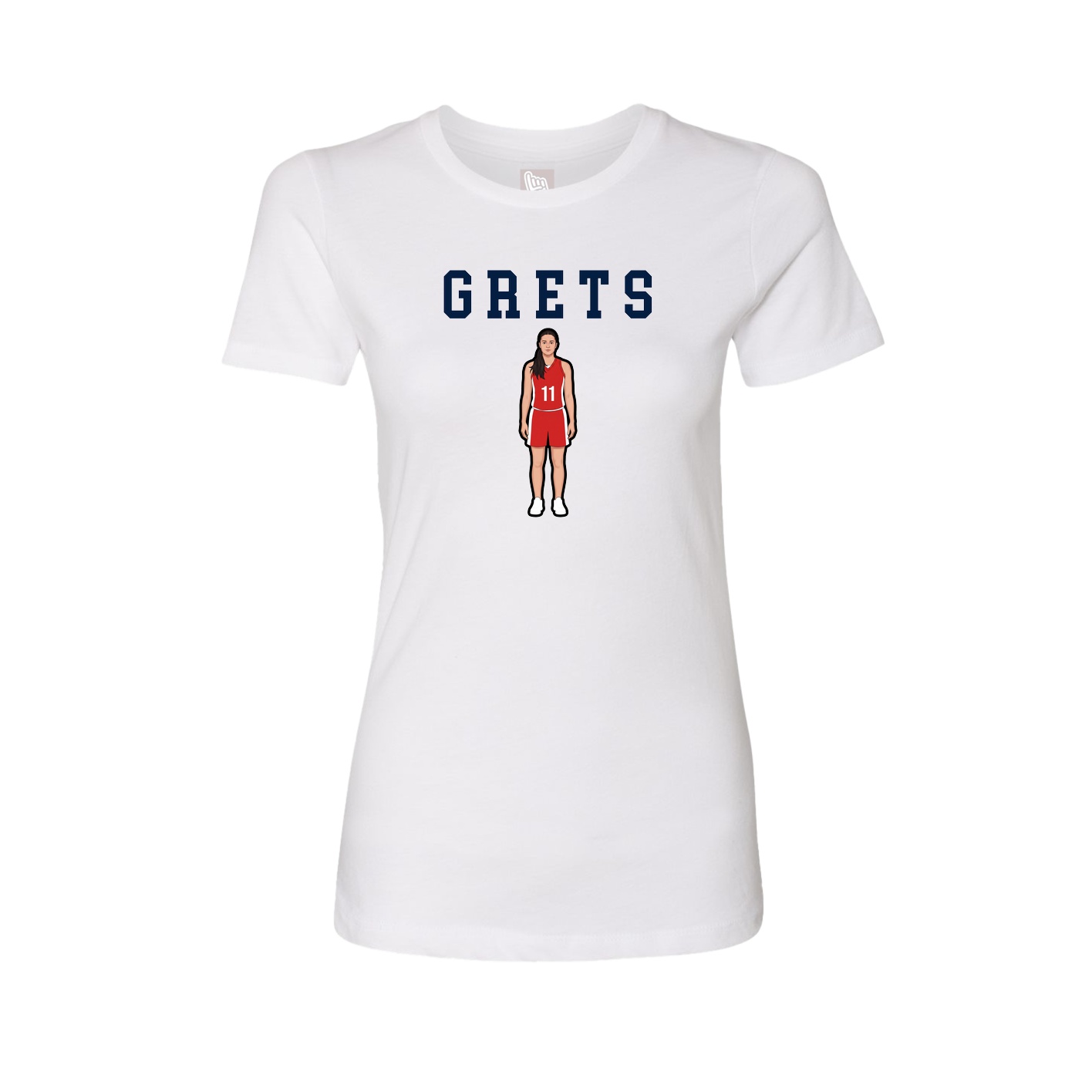 Fitted Women's Tee — Shirsey in White