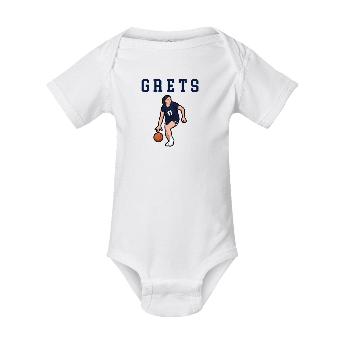 Baby Onesie — Shirsey in White