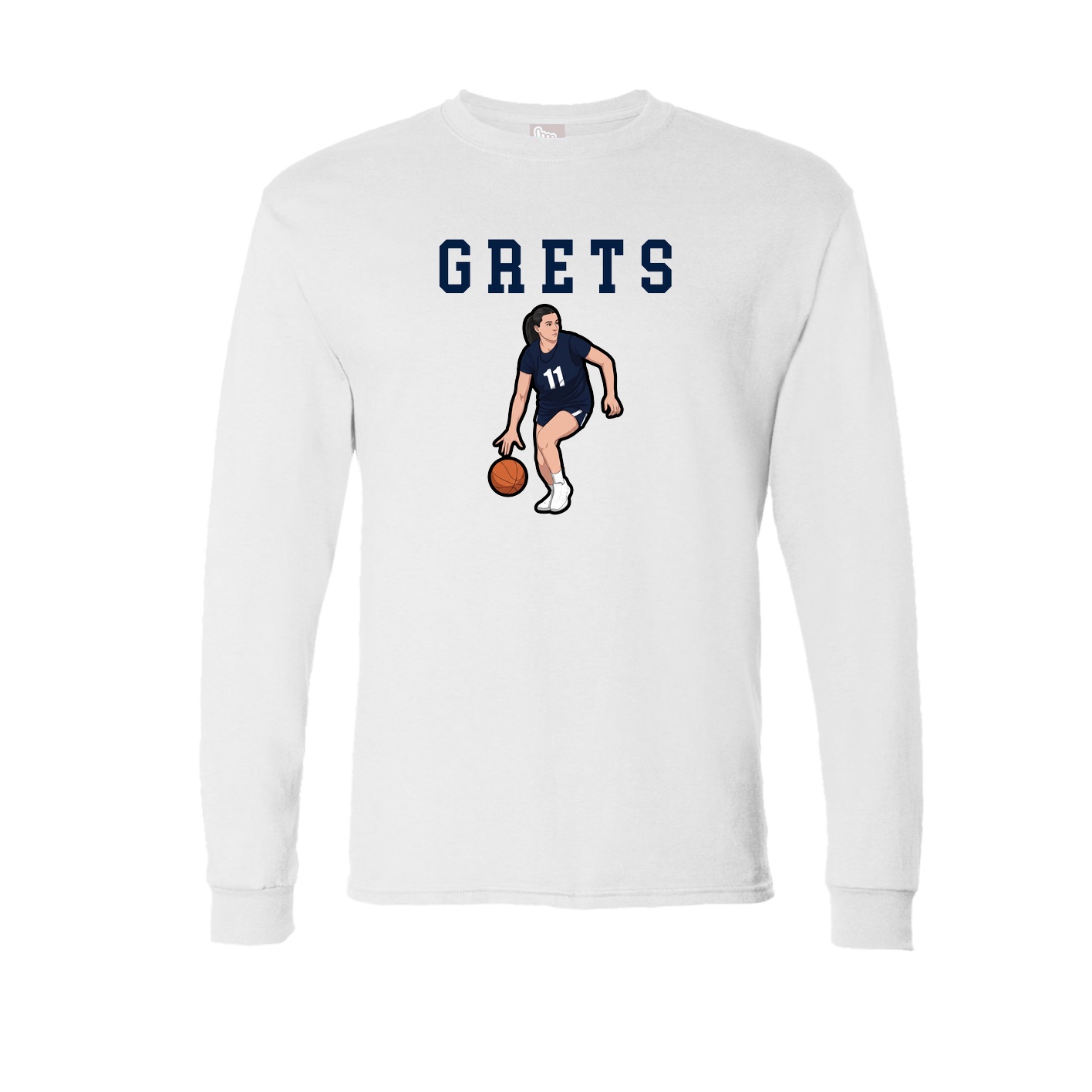 Long Sleeve Tee — Shirsey in White