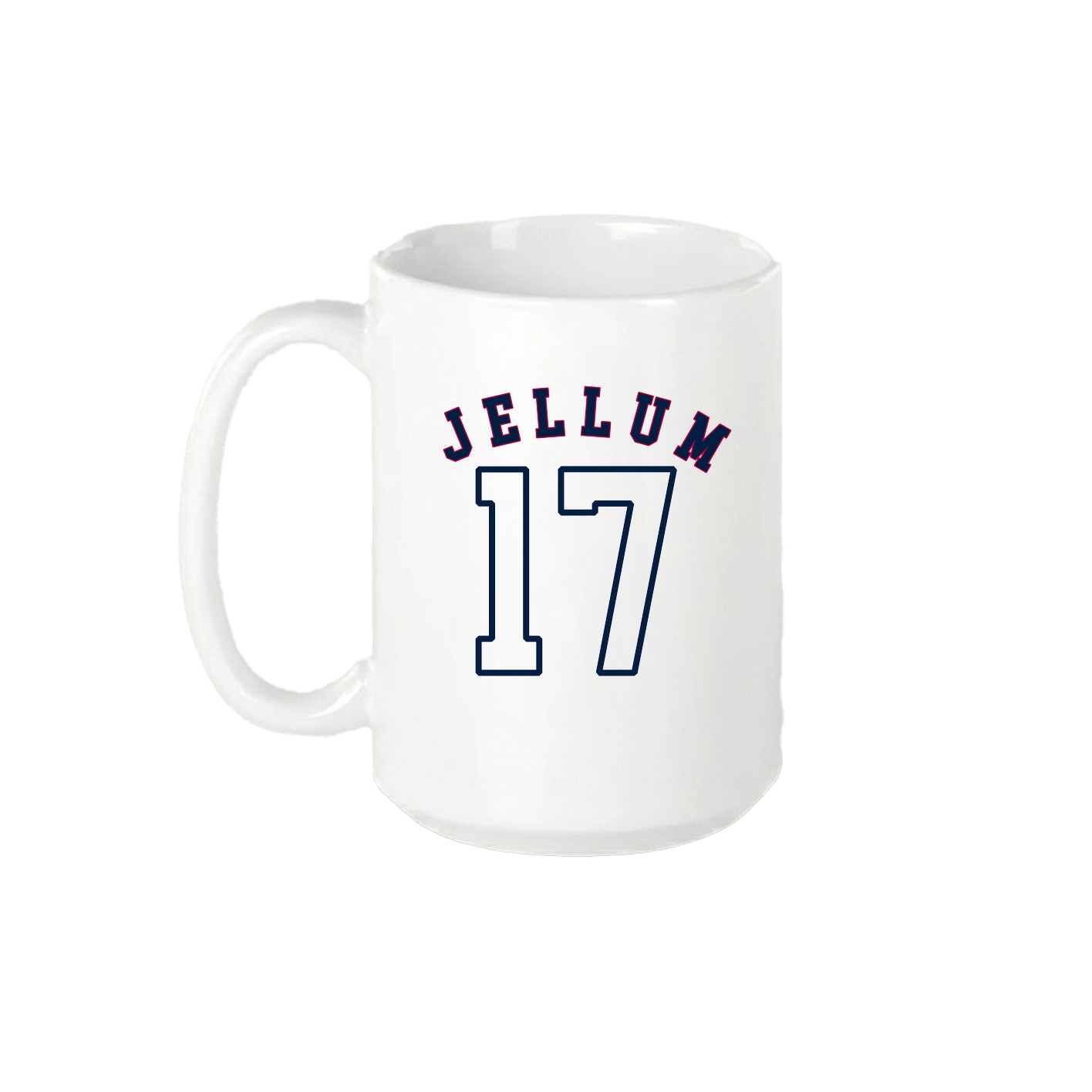 15oz Coffee Mug — Shirsey Arch in White