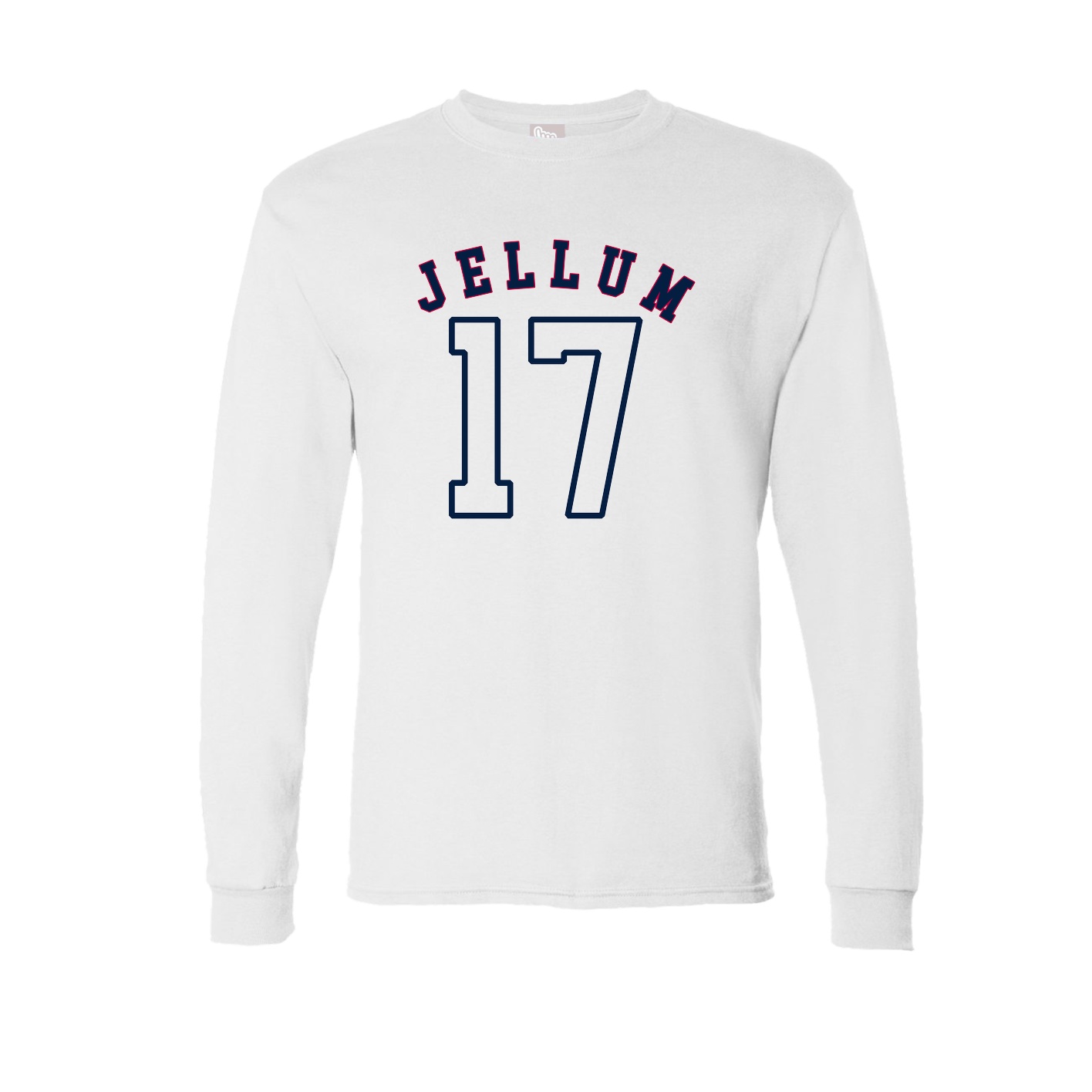 Long Sleeve Tee — Shirsey Arch in White