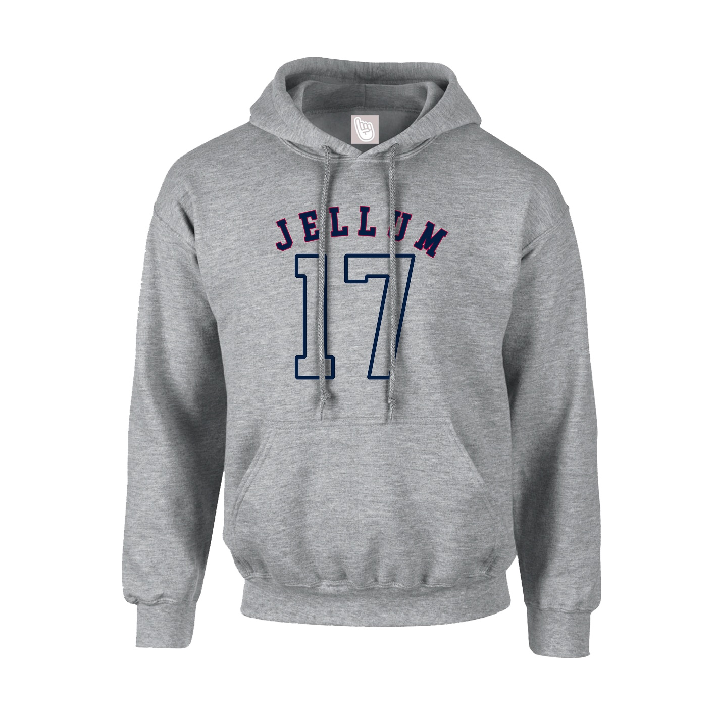Youth Hoodie — Shirsey Arch in Grey