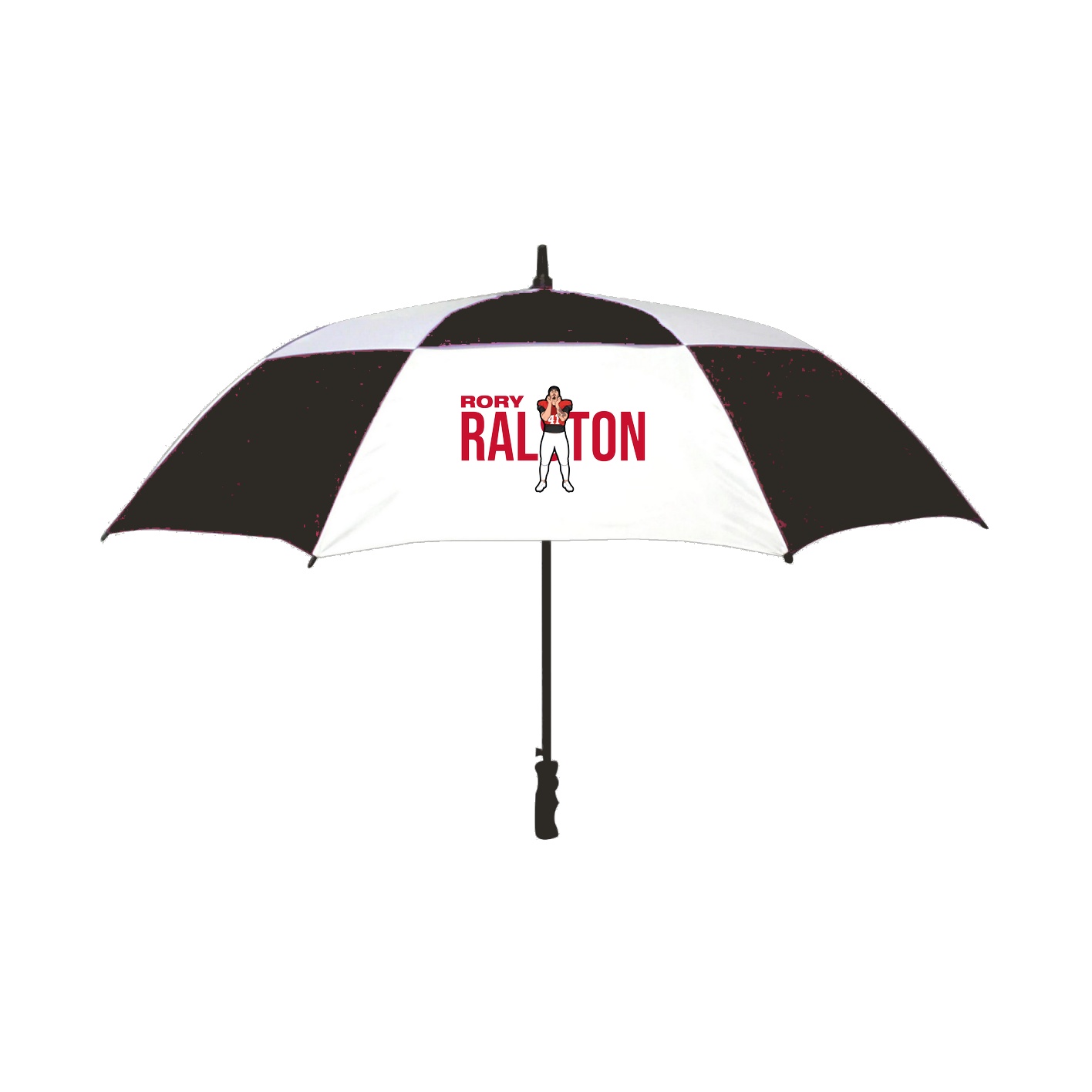 Golf Umbrella — Player Name in Black