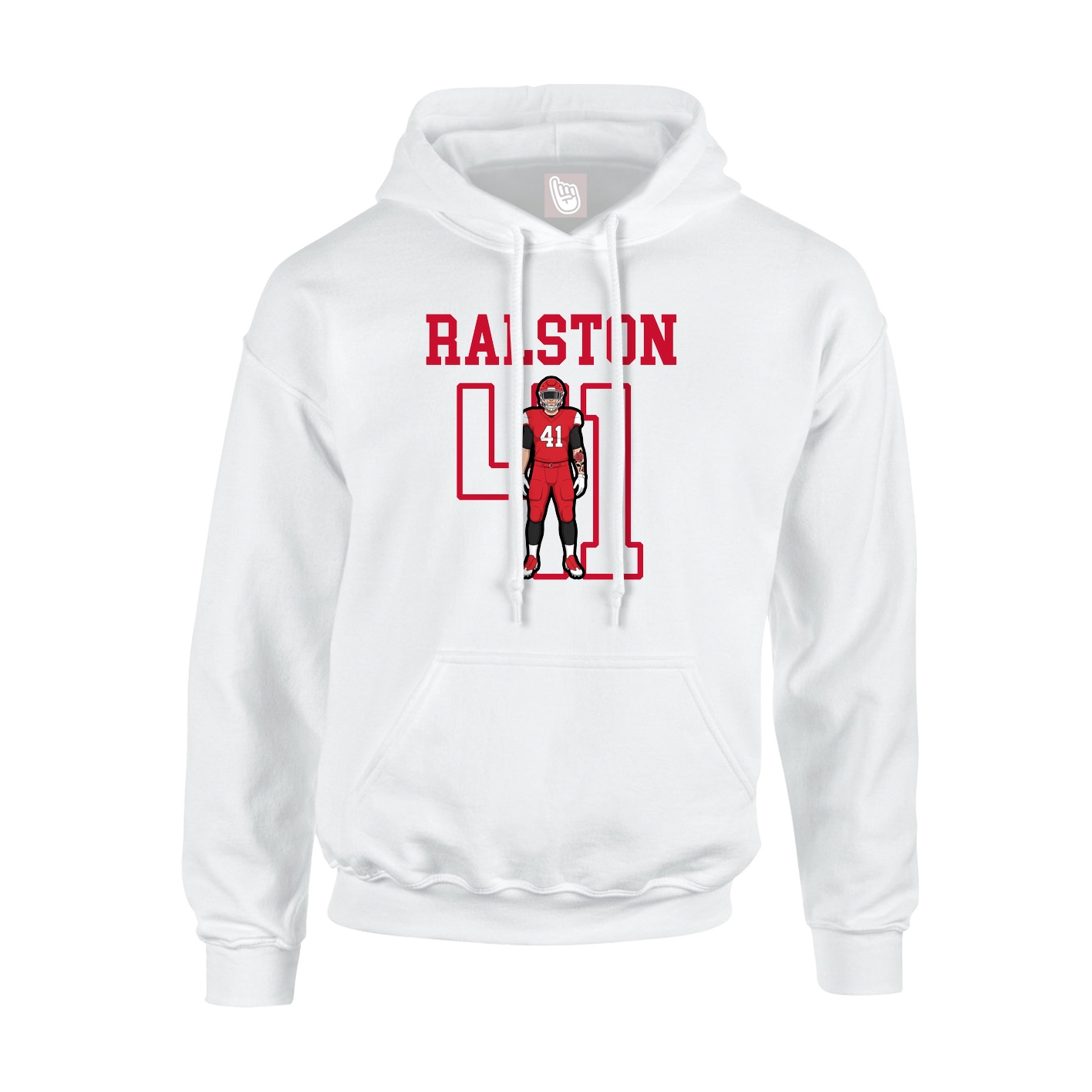 Youth Hoodie — Shirsey in White