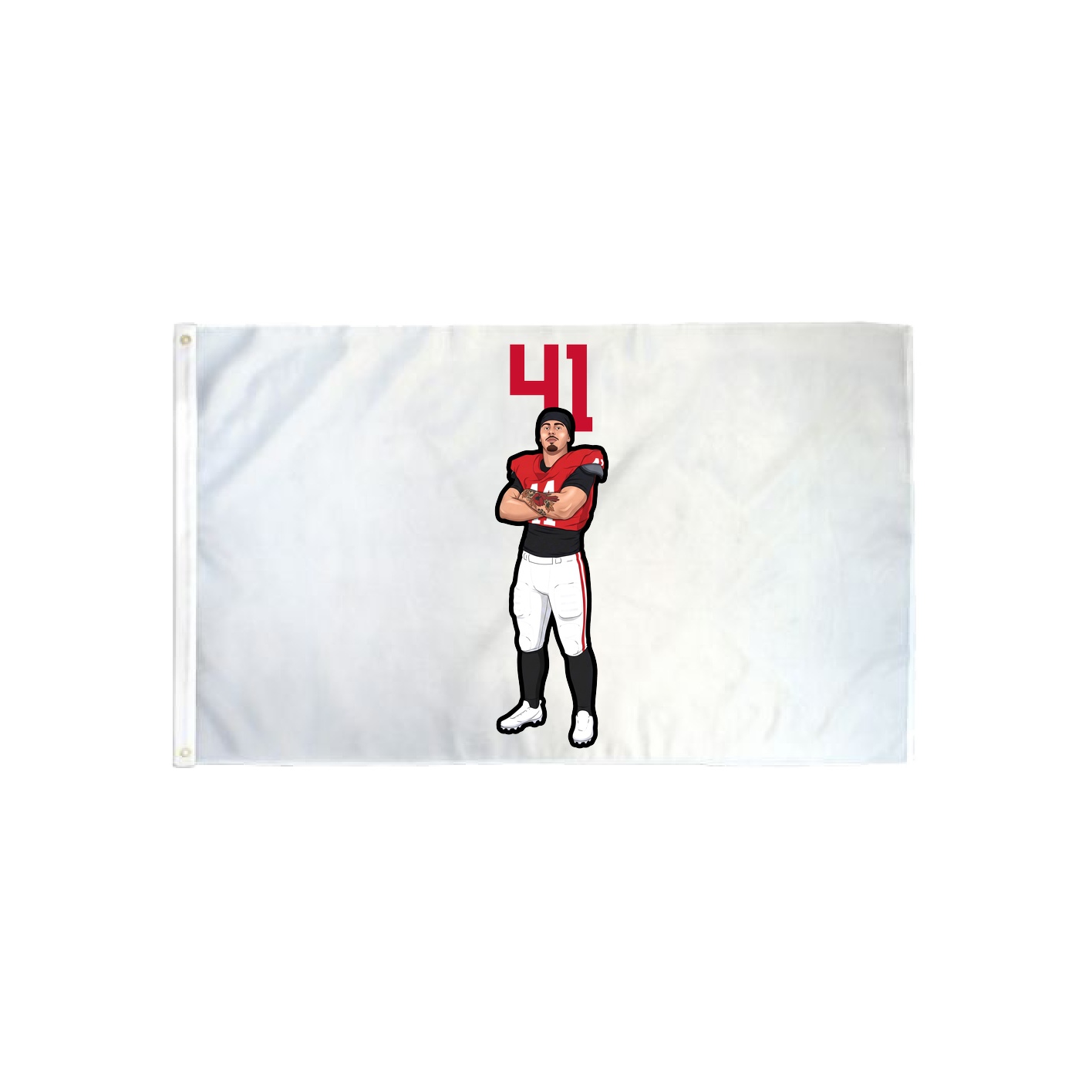 3x5 Flag — Number Top in Classic
