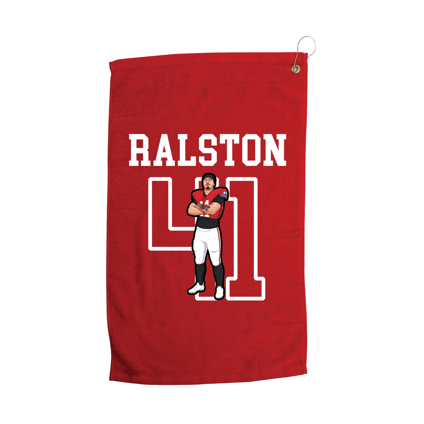Golf Towel — Shirsey in Red
