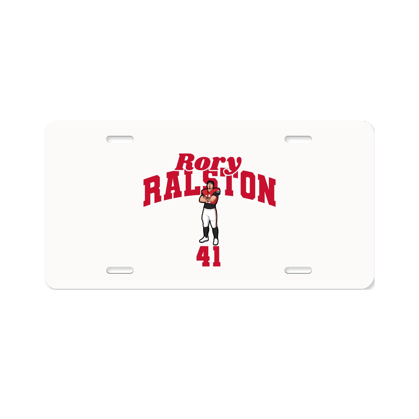 License Plate — Signature Arch in Classic