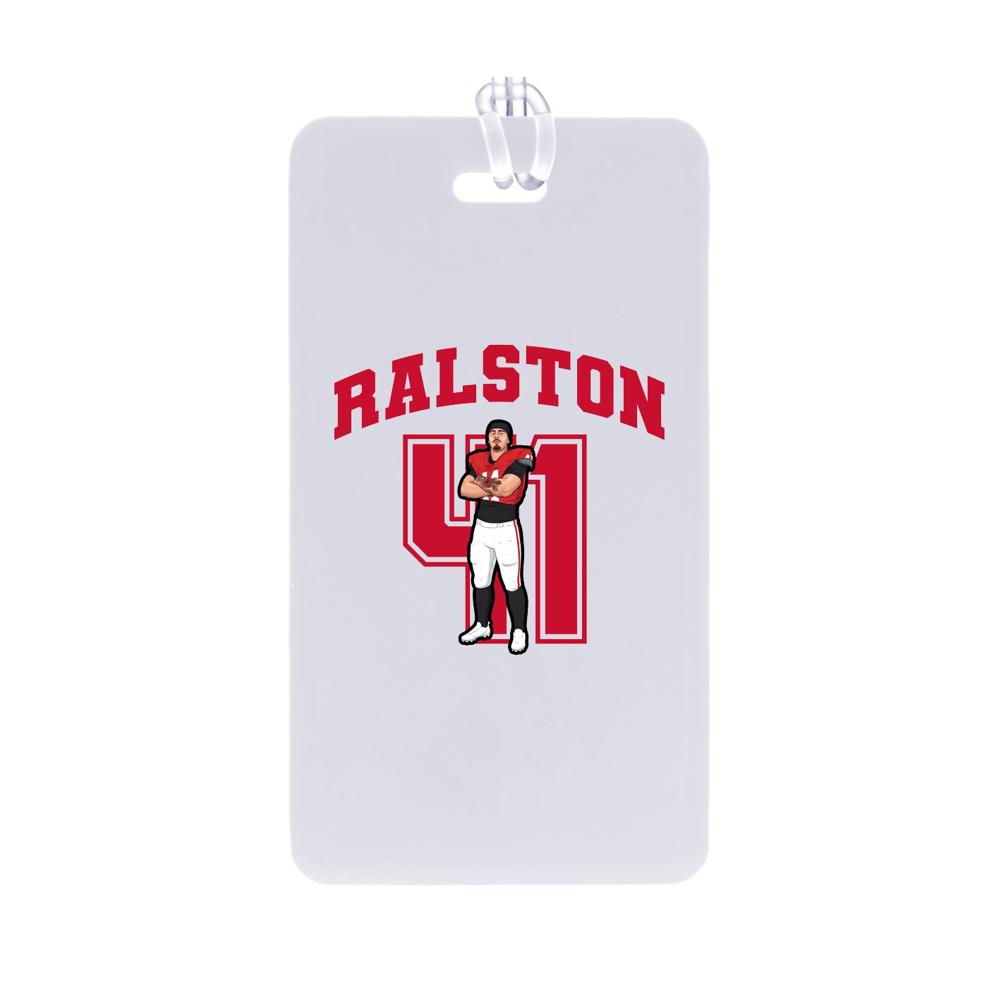 Bag Tag — Number in Classic