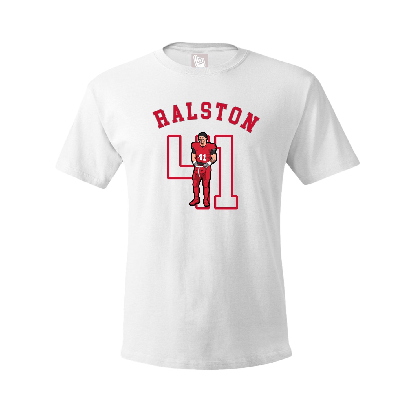 Tee — Shirsey Arch in White