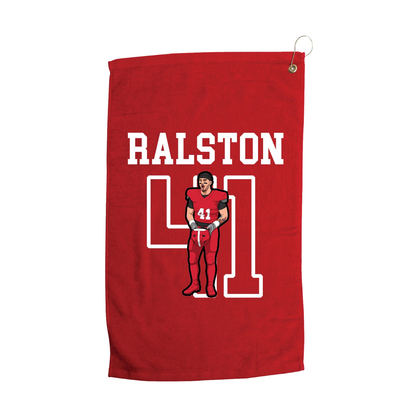 Golf Towel — Shirsey in Red