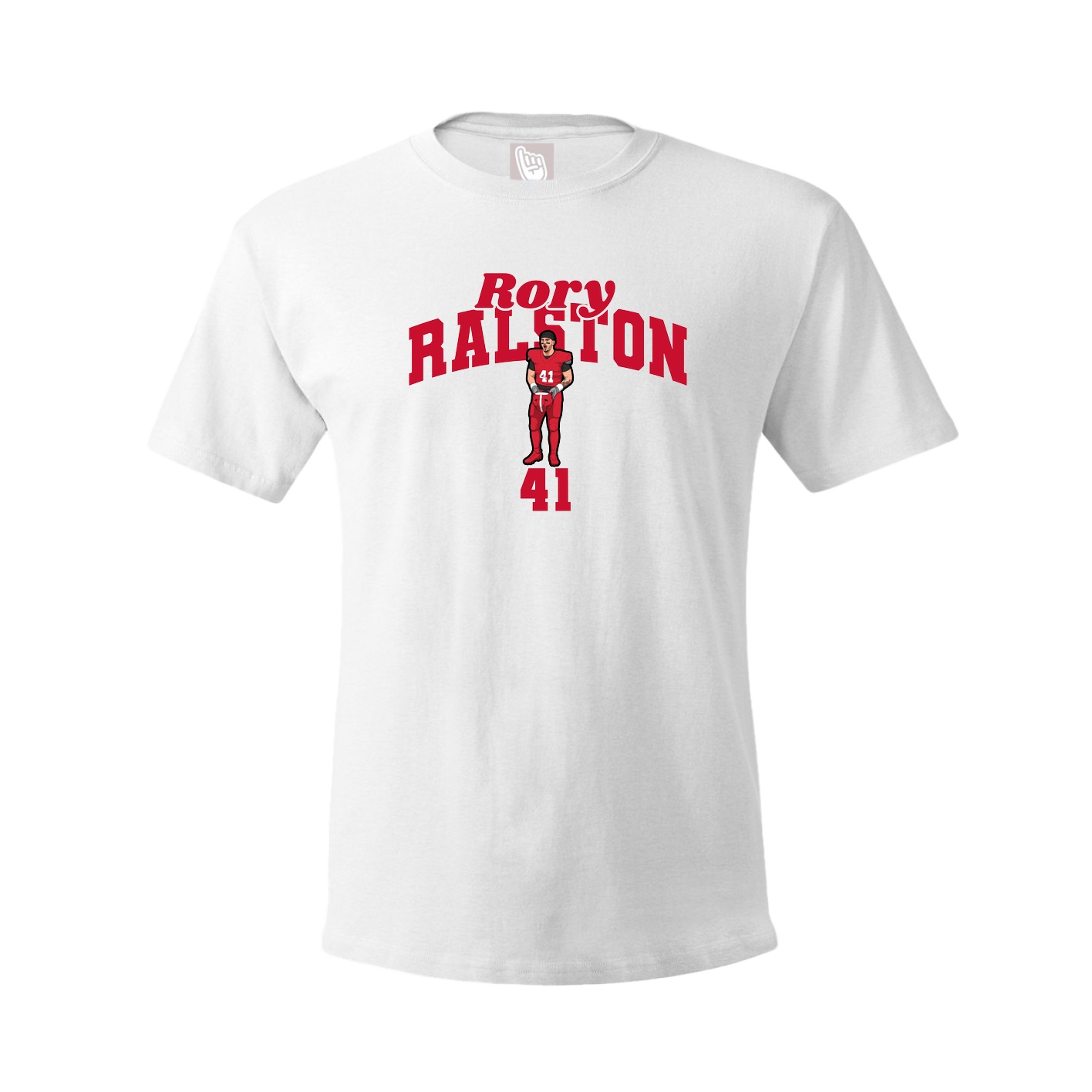 Youth Tee — Signature Arch in White