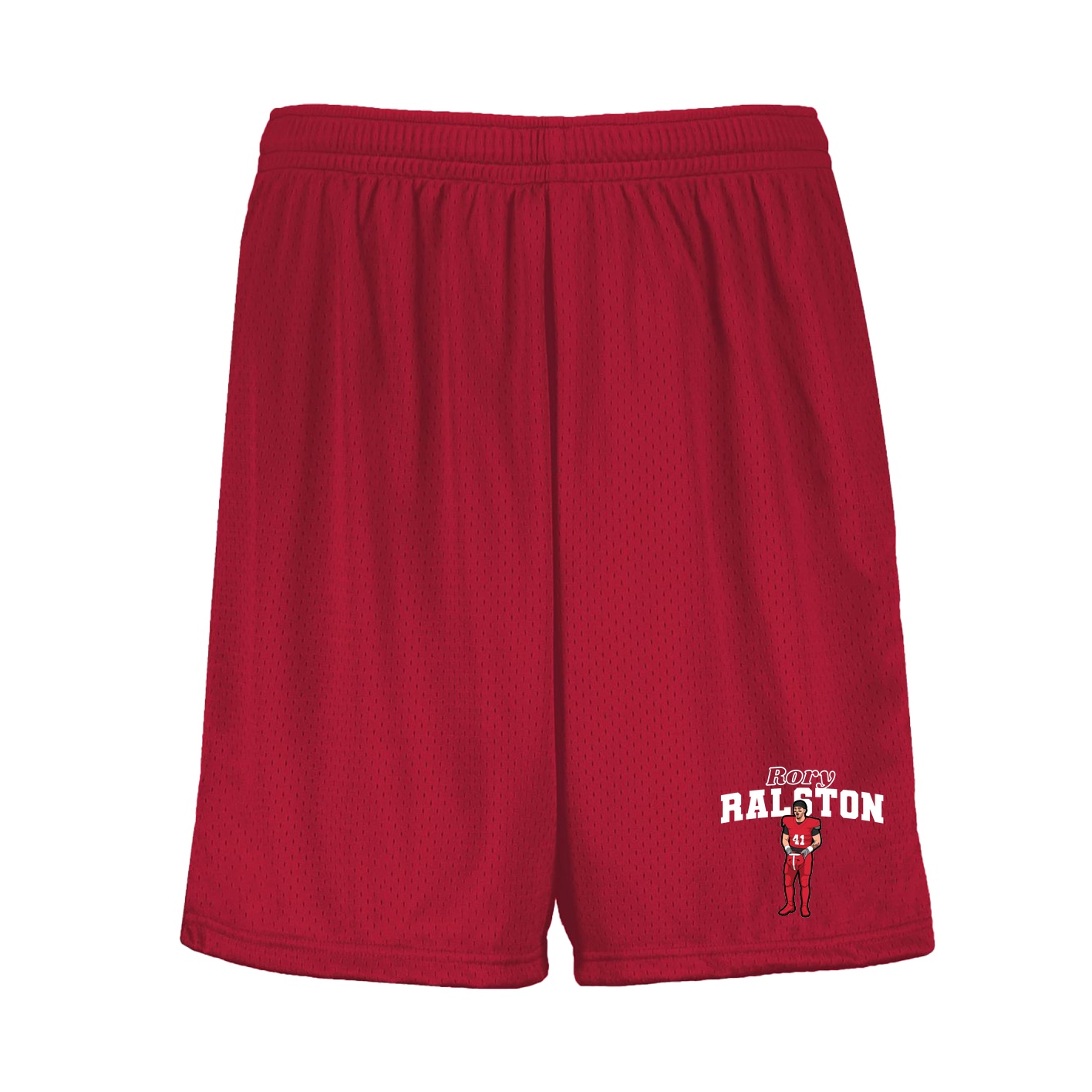 Shorts — Name Arch in Red