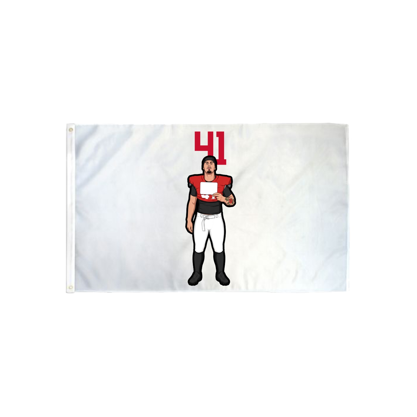 3x5 Flag — Number Top in Classic