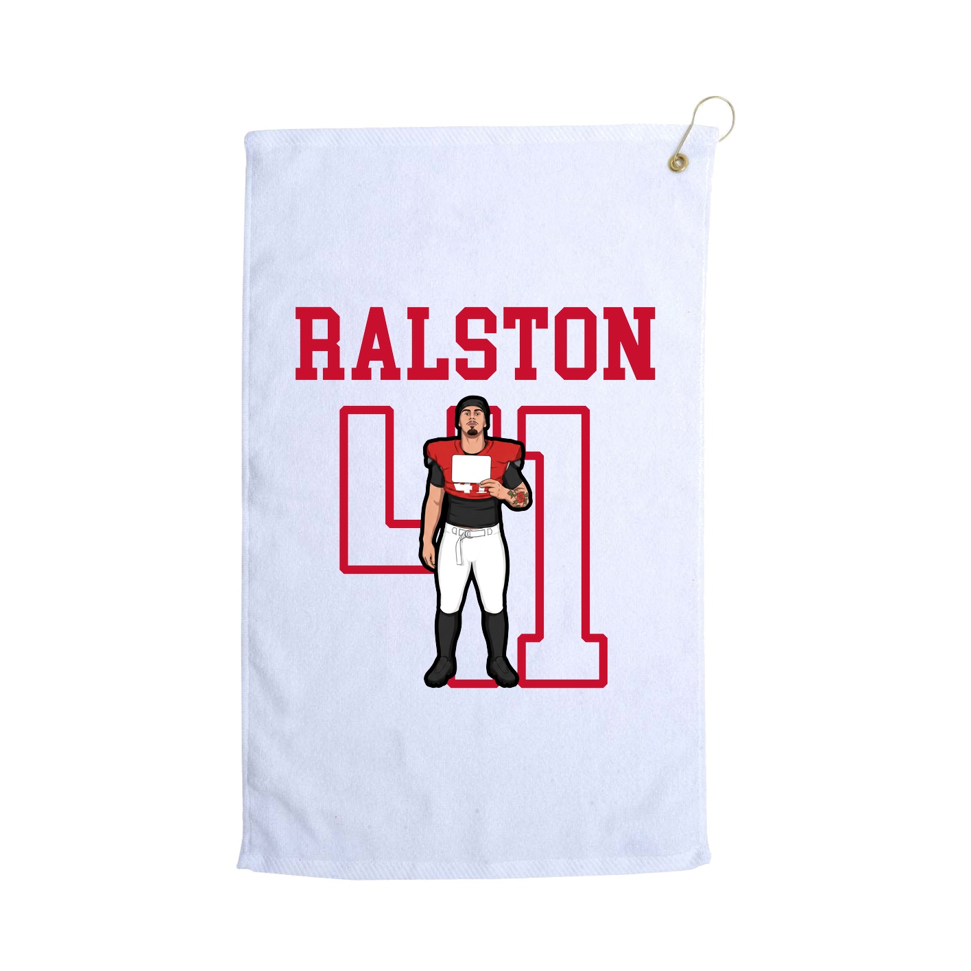 Golf Towel — Shirsey in White