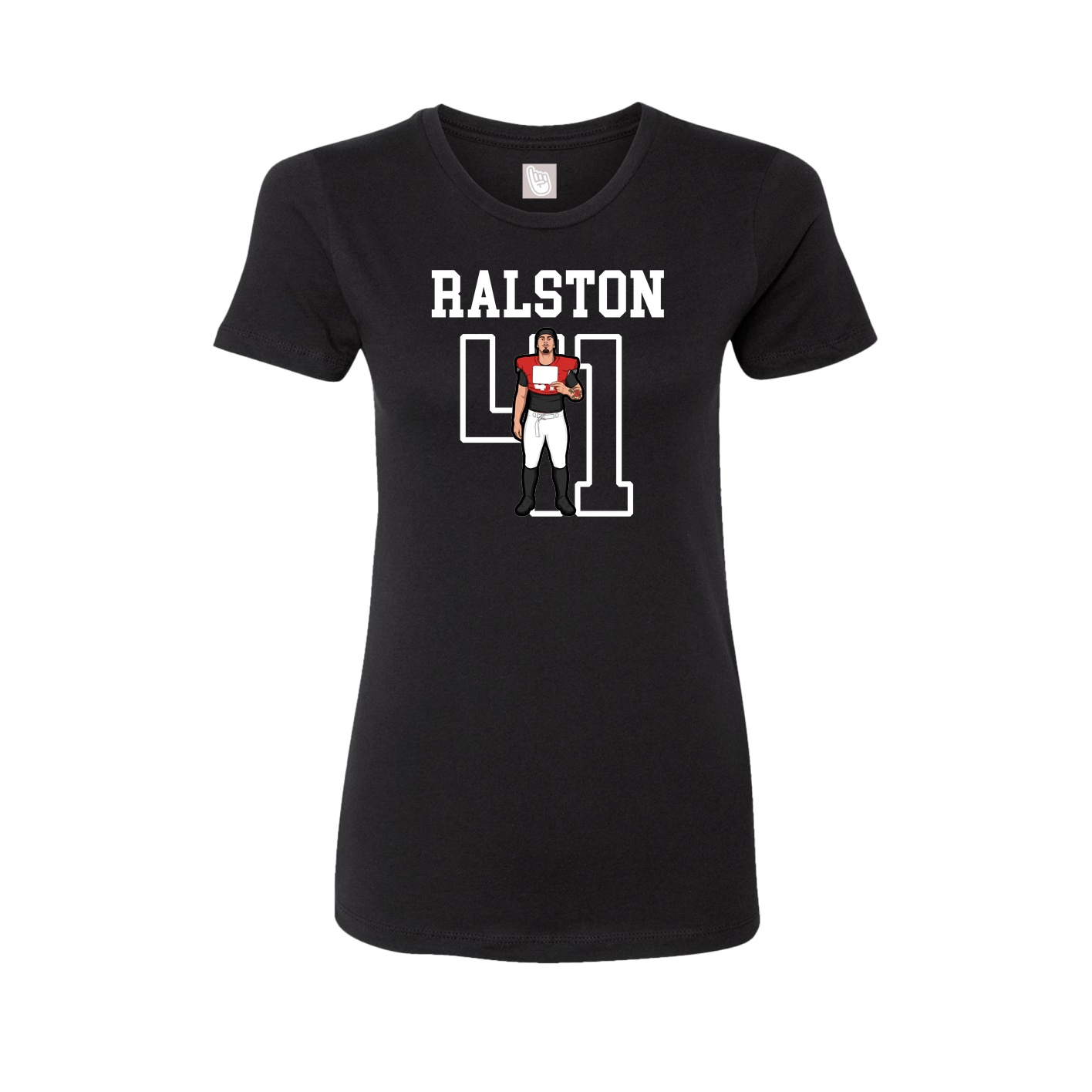 Fitted Women's Tee — Shirsey in Black