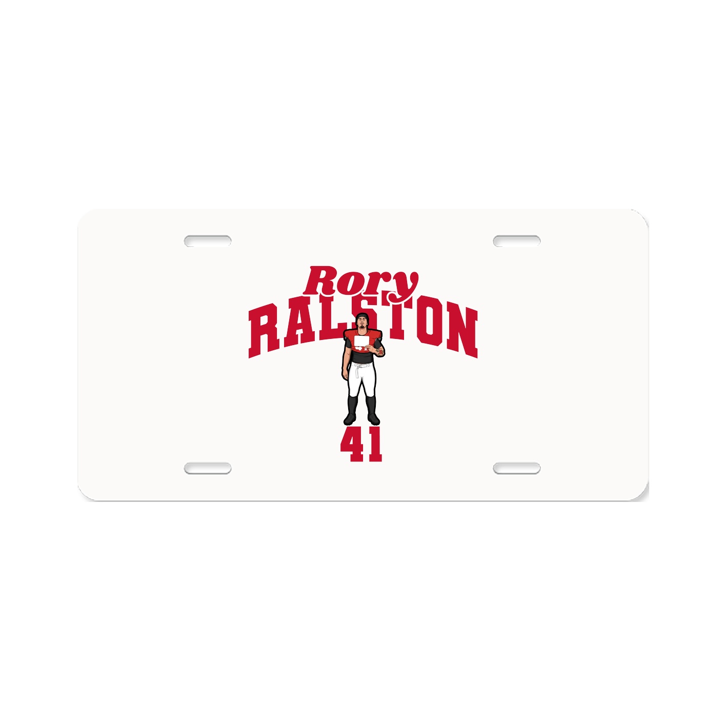 License Plate — Signature Arch in Classic