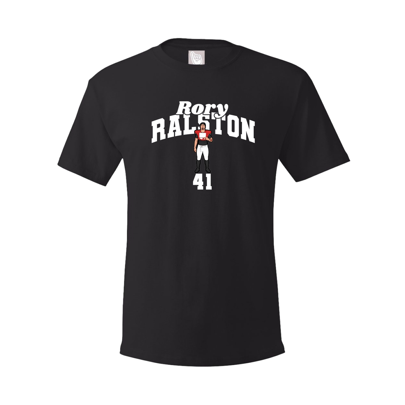 Youth Tee — Signature Arch in Black