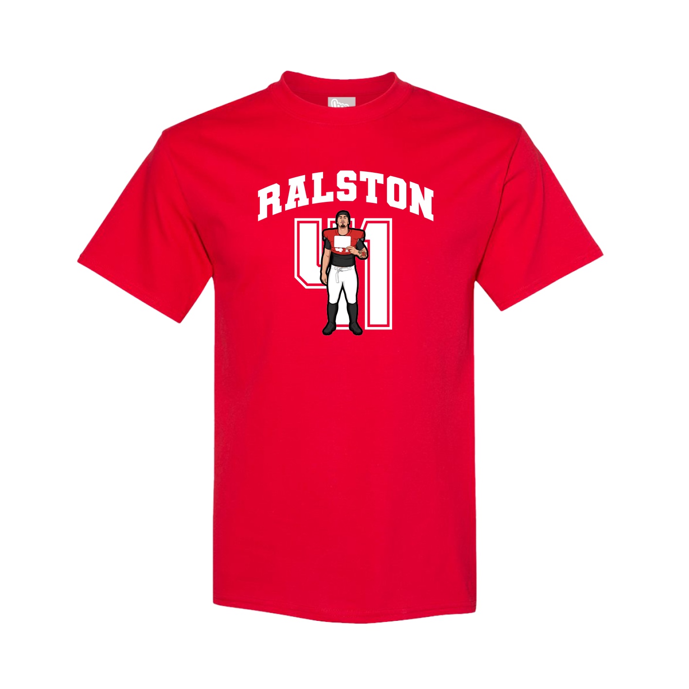 Tee — Number in Red