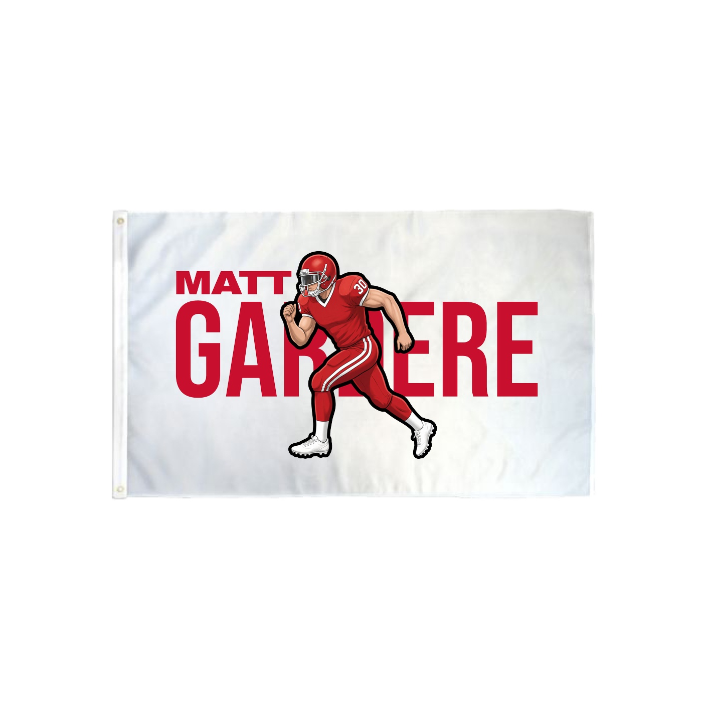 3x5 Flag — Player Name in Classic