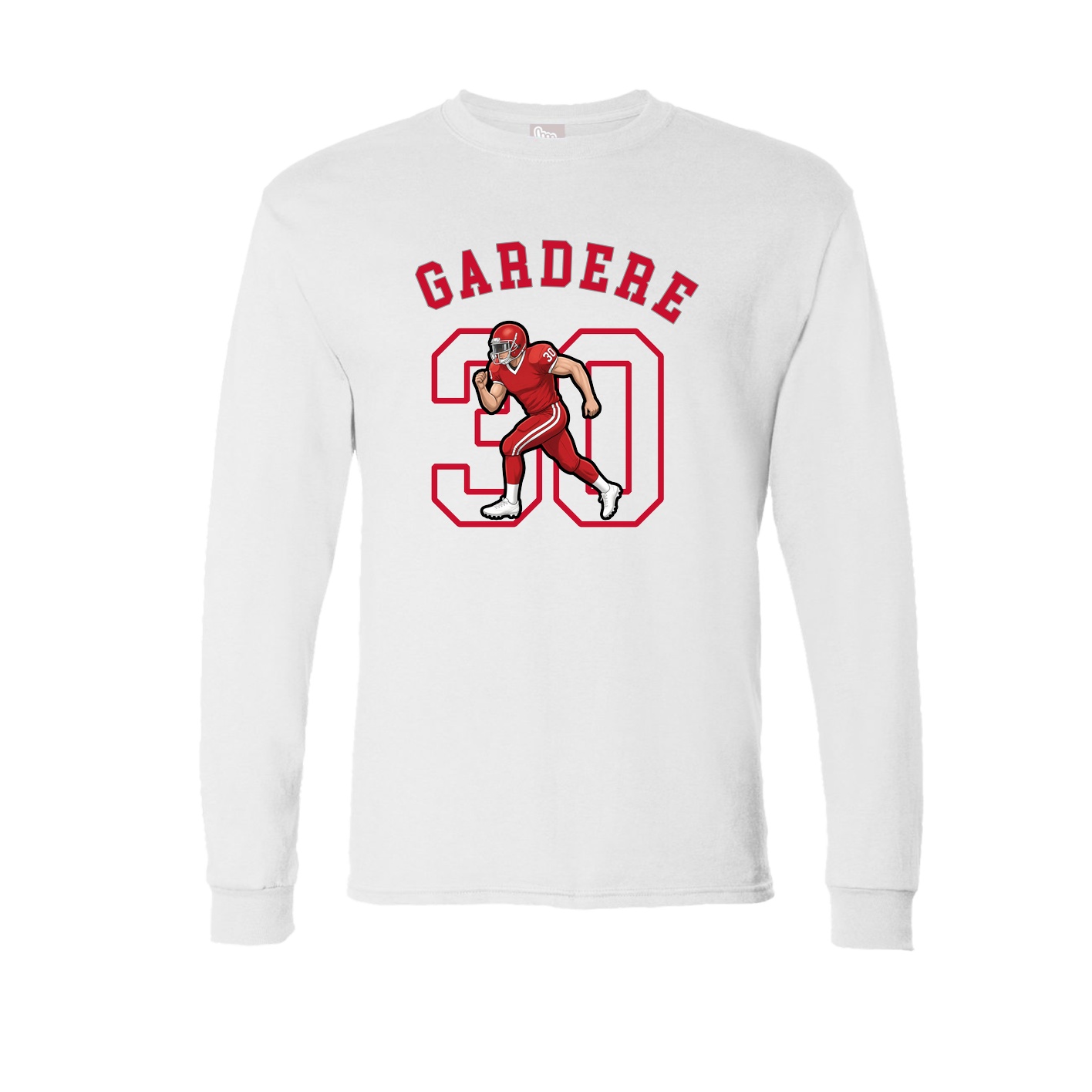 Long Sleeve Tee — Shirsey Arch in White
