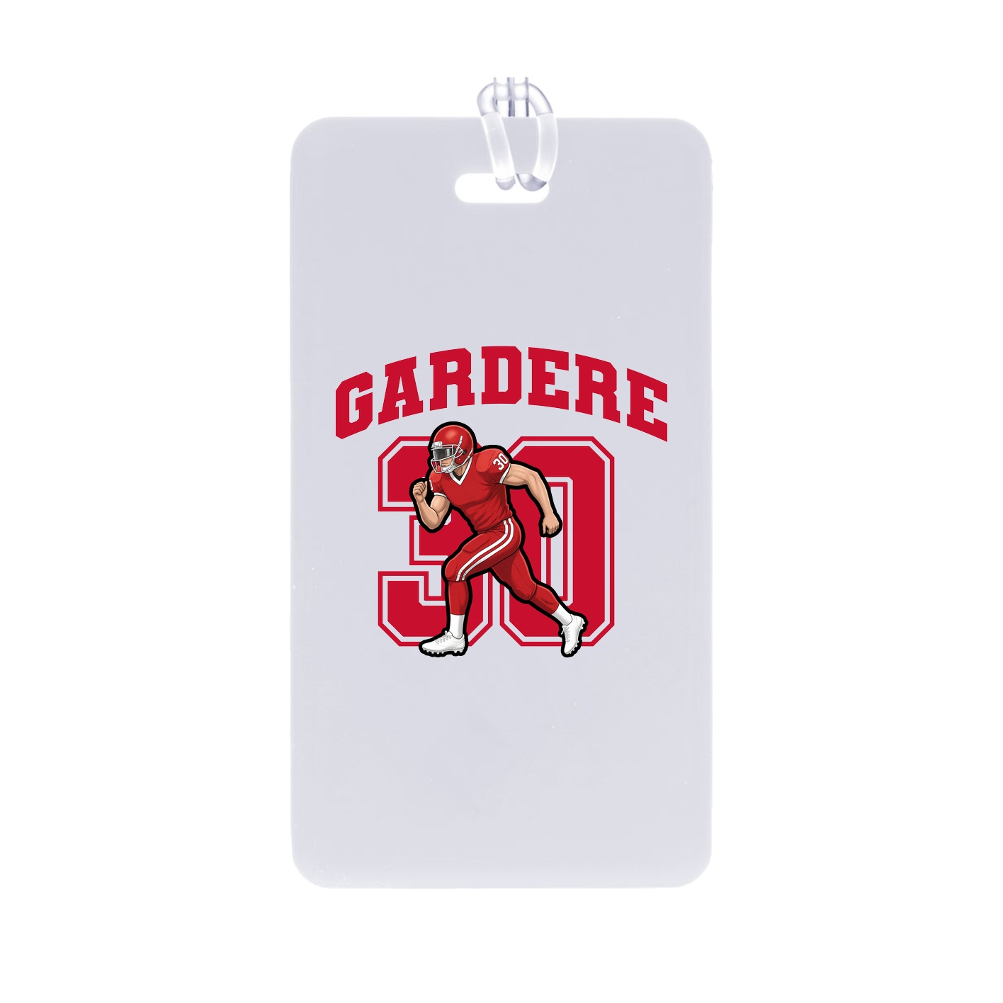 Bag Tag — Number in Classic