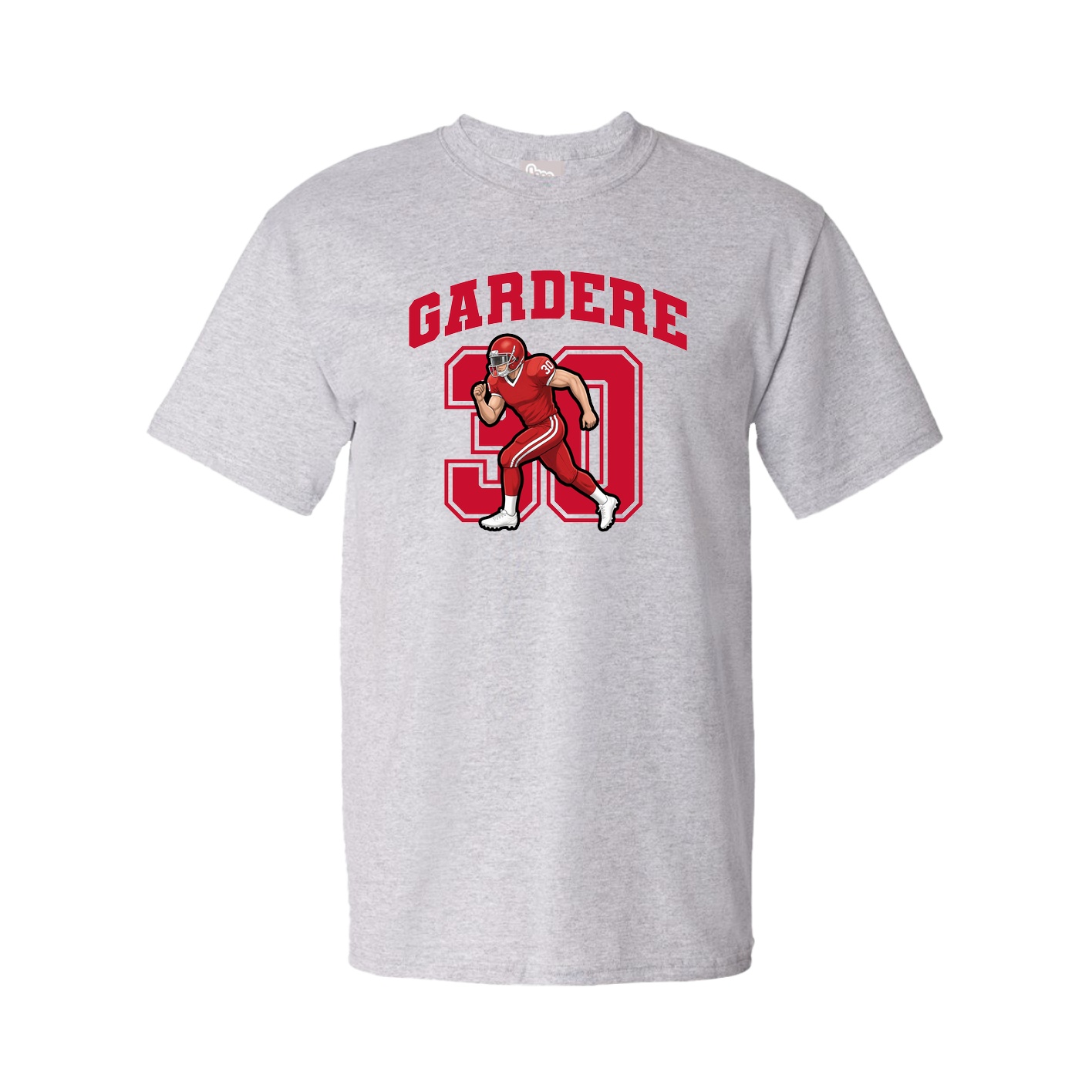 Tee — Number in Grey