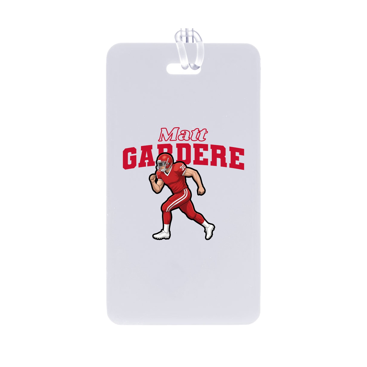 Bag Tag — Name Arch in Classic