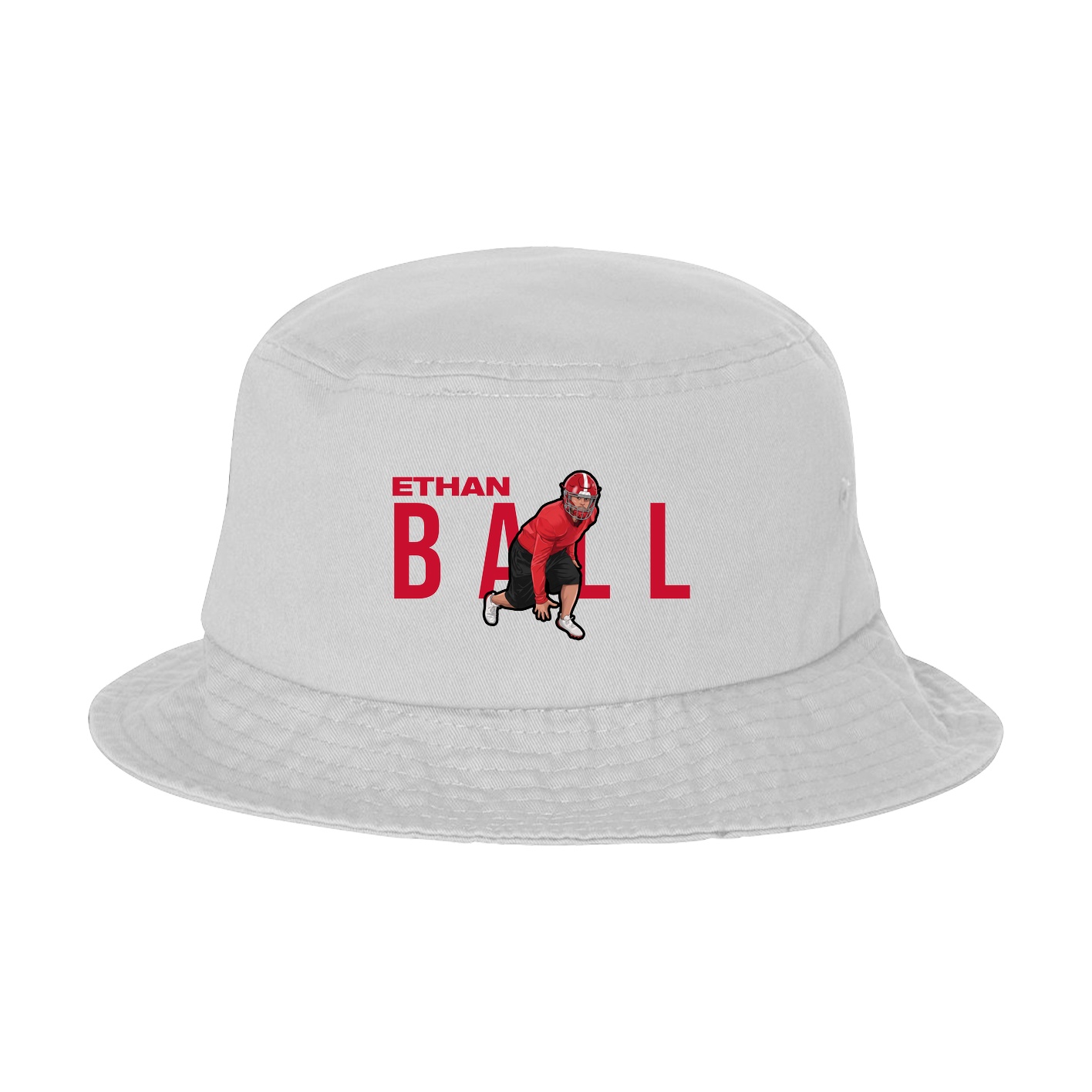 Bucket Cap — Player Name in White