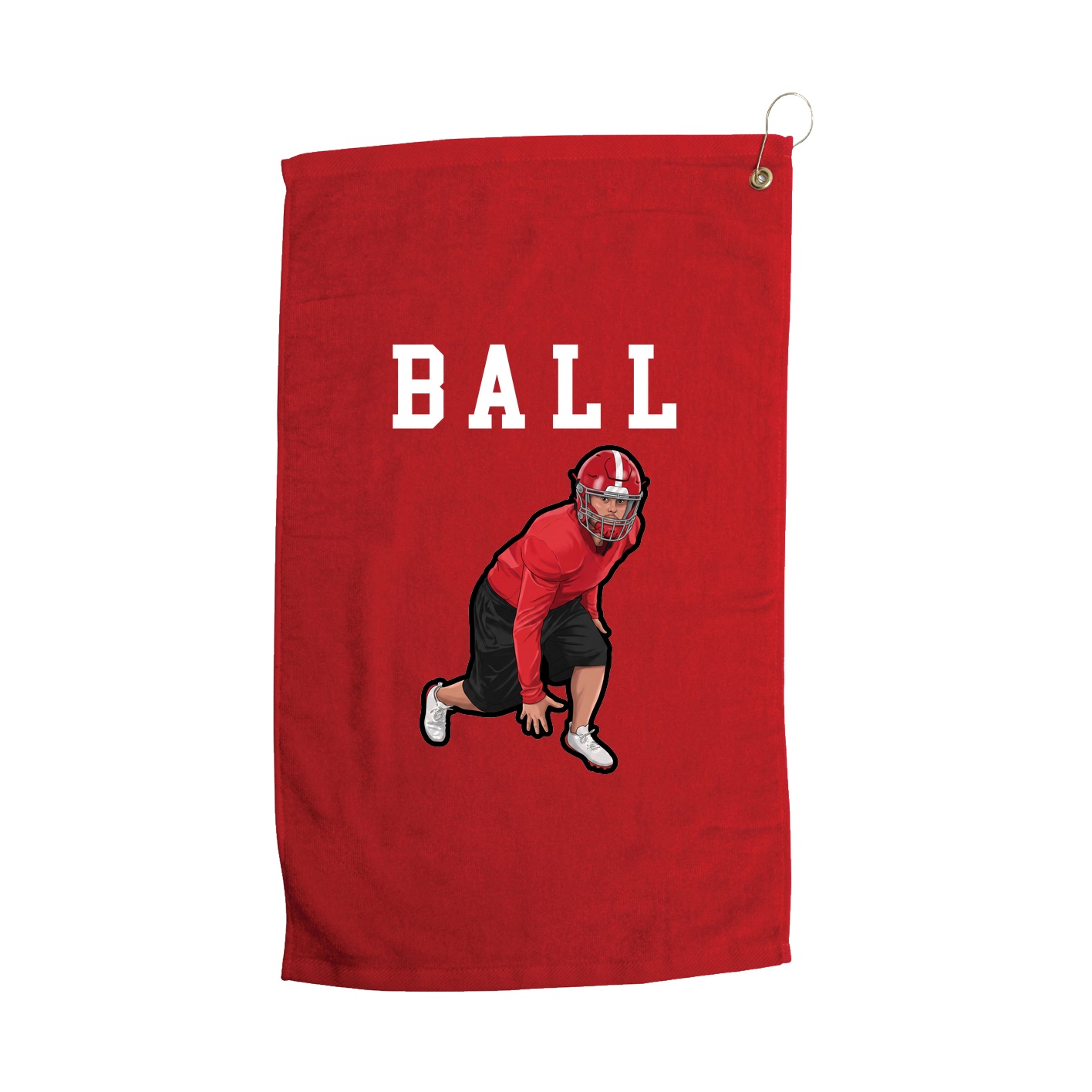 Golf Towel — Shirsey in Red