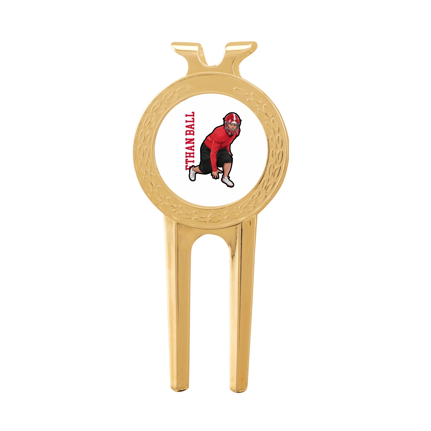 Divot Tool with Ball Marker — Name Vertical in Classic