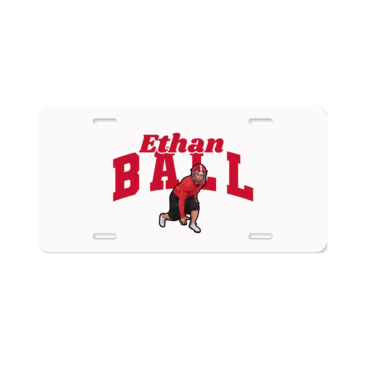 License Plate — Signature Arch in Classic