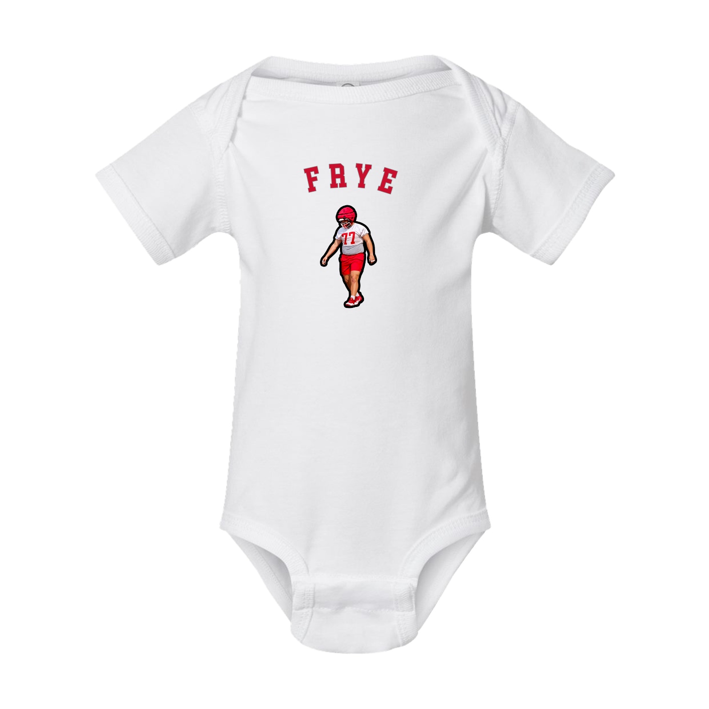 Baby Onesie — Shirsey Arch in White