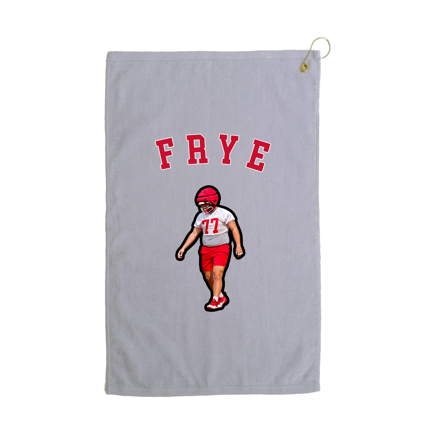 Golf Towel — Shirsey Arch in Grey