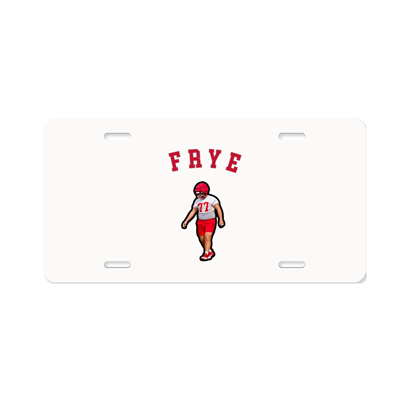 License Plate — Shirsey Arch in Classic