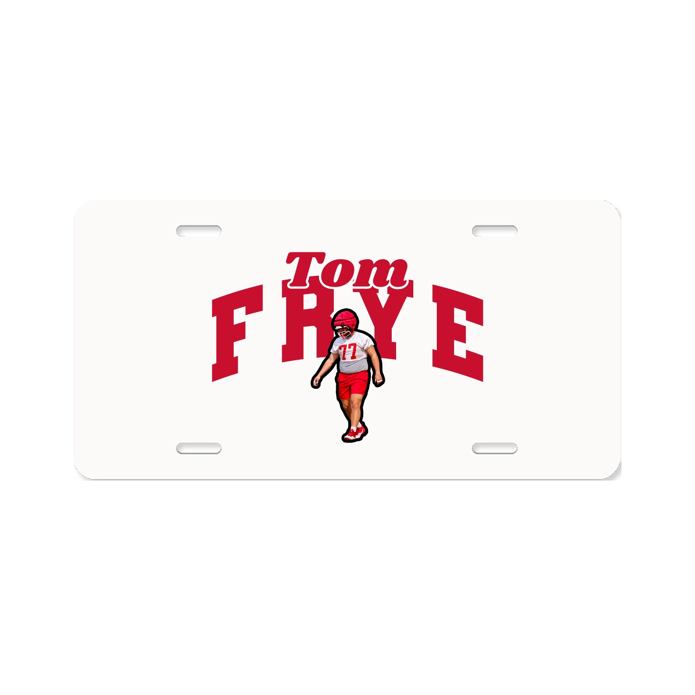 License Plate — Signature Arch in Classic