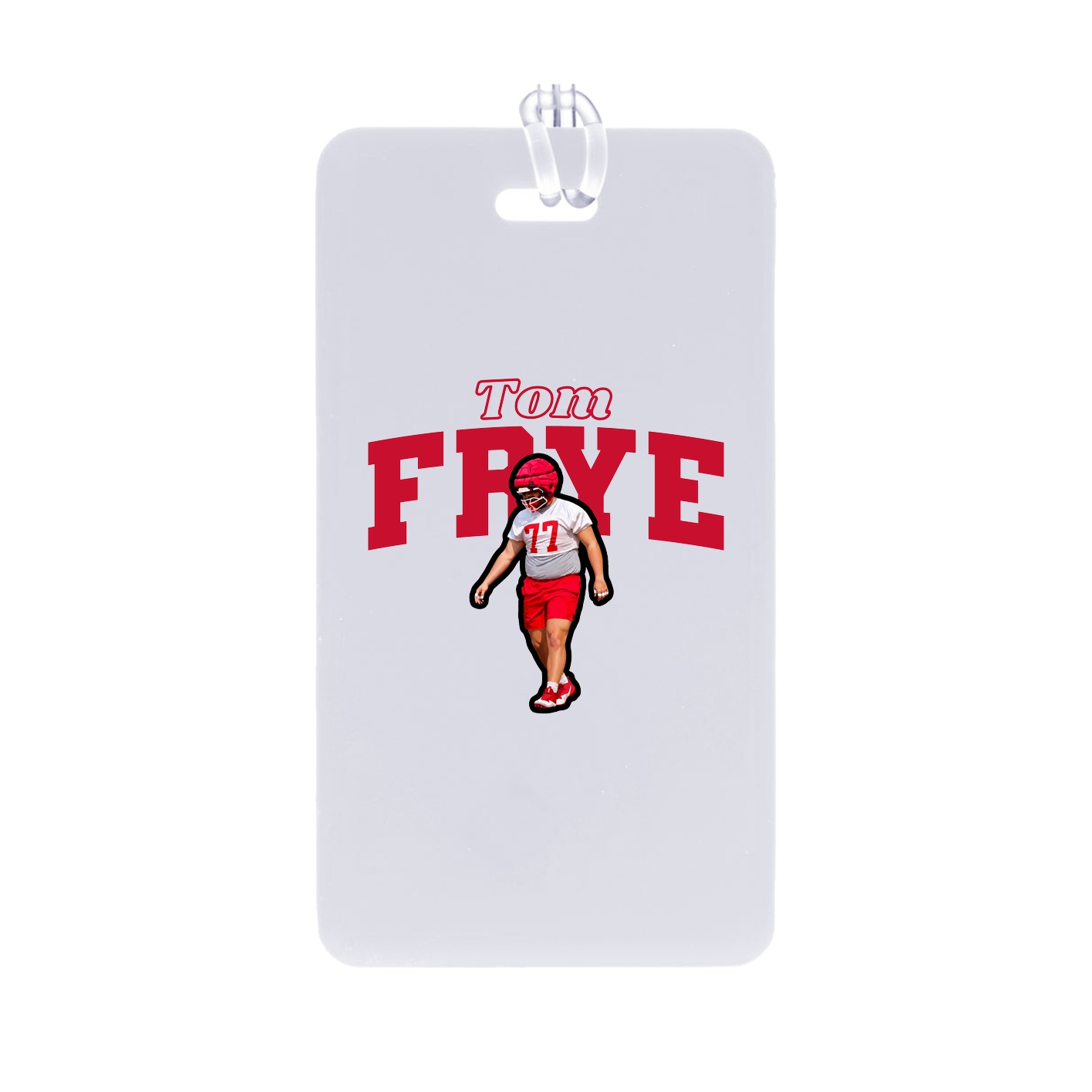 Bag Tag — Name Arch in Classic